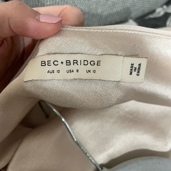 Bec + Bridge Dreamer ASYM dress - Sands - 6 - Picture 4 of 5